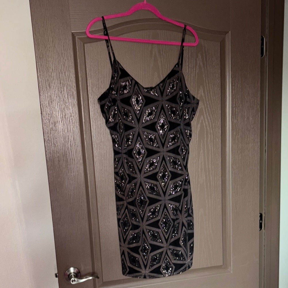 Black Sparkle Dress